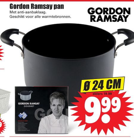 Gordon Ramsay   pan folder aanbieding bij  Dirk - details