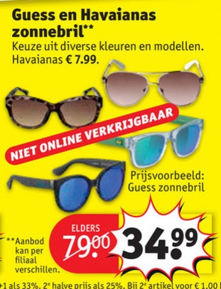 Havaianas zonnebril folder bij Kruidvat - details