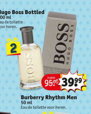 Hugo Boss   eau de toilette folder aanbieding bij  Kruidvat - details