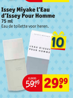 Issey Miyake   eau de toilette folder aanbieding bij  Kruidvat - details