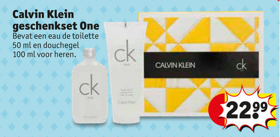 Calvin Klein   parfum geschenkset folder aanbieding bij  Kruidvat - details