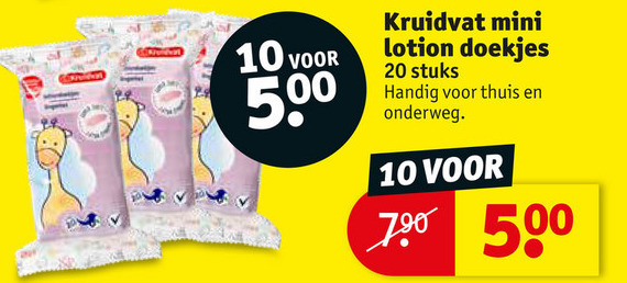 Kruidvat Huismerk   billendoekjes folder aanbieding bij  Kruidvat - details