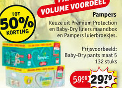 Pampers   luierbroekjes, luiers folder aanbieding bij  Kruidvat - details