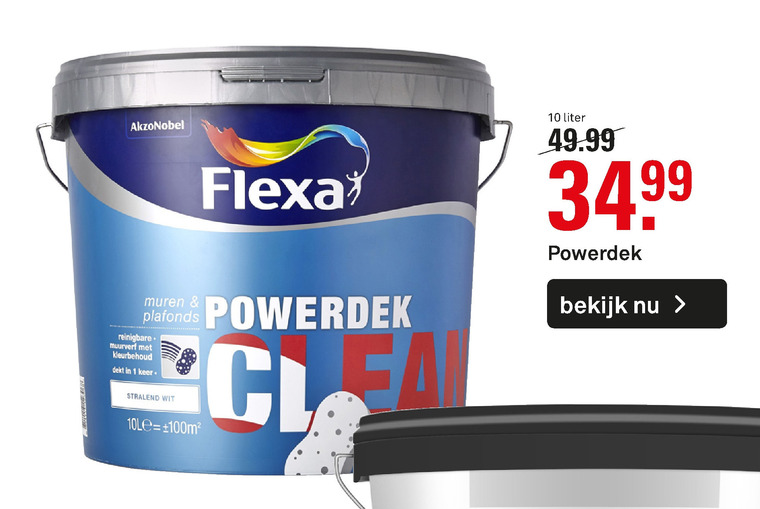 Nieuw maanjaar Napier Gedateerd Flexa muurverf folder aanbieding bij Karwei - details