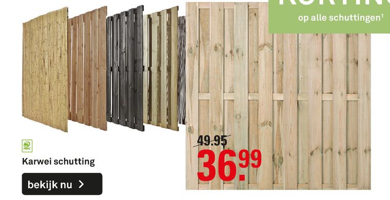 folder aanbieding Karwei details