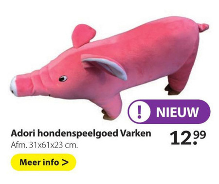 Adori   hondenspeeltje folder aanbieding bij  Pets Place - details