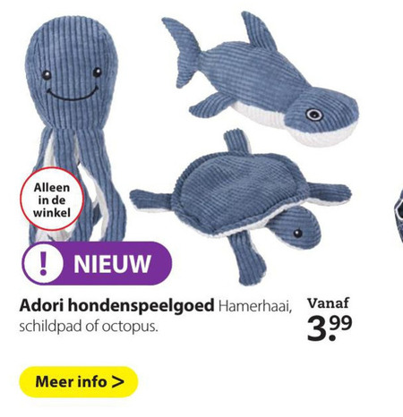 rivier banaan versneller Adori hondenspeeltje folder aanbieding bij Pets Place - details