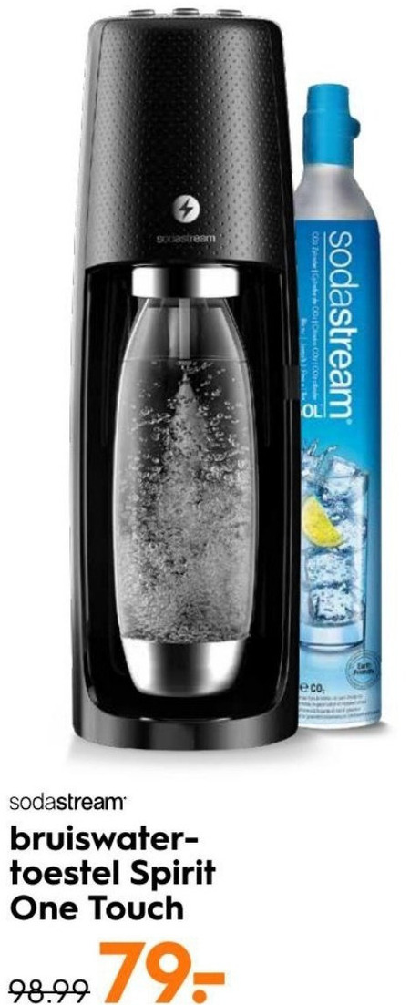 Sodastream   frisdrankautomaat folder aanbieding bij  Blokker - details