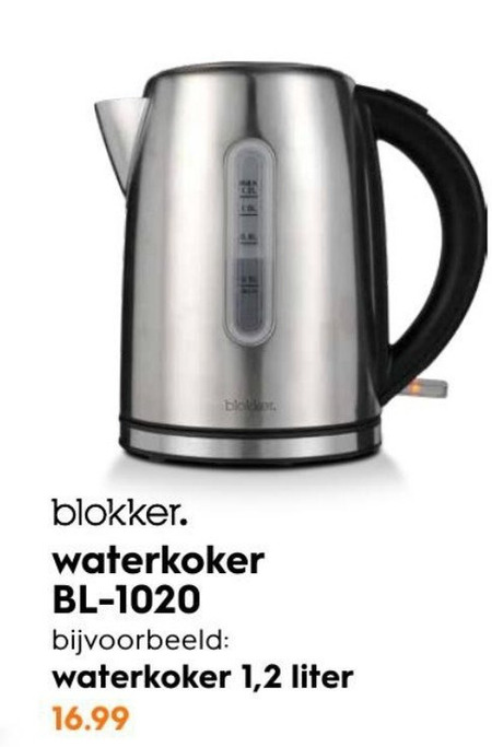 Blokker Huismerk   waterkoker folder aanbieding bij  Blokker - details