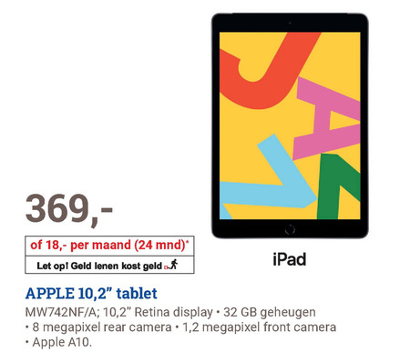 Apple   ipad folder aanbieding bij  BCC - details