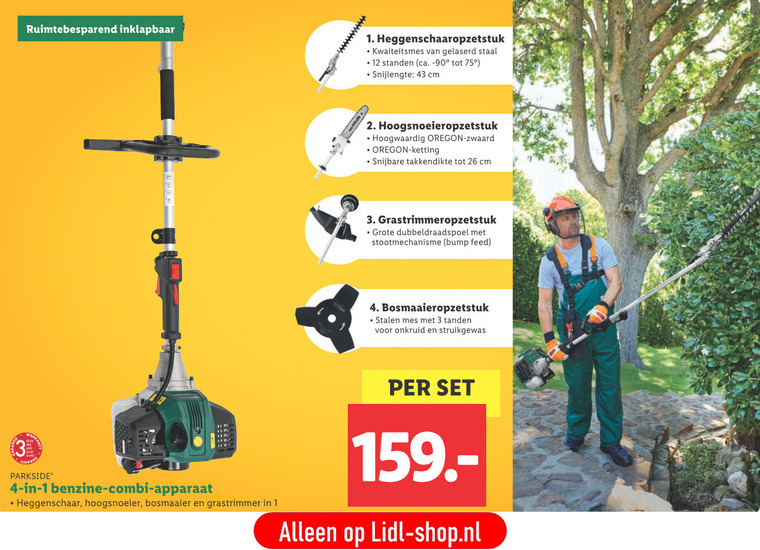 compileren sieraden Suradam Florabest heggenschaar folder aanbieding bij Lidl - details