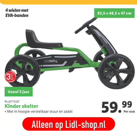 Playtive   skelter folder aanbieding bij  Lidl - details