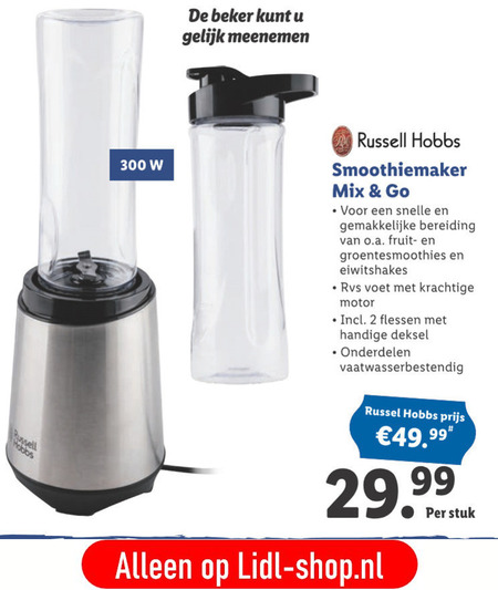 Russell Hobbs   blender folder aanbieding bij  Lidl - details