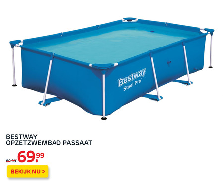 Bestway   framezwembad folder aanbieding bij  Praxis - details