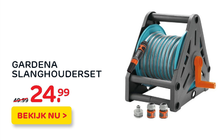 Gardena   tuinslanghaspel folder aanbieding bij  Praxis - details