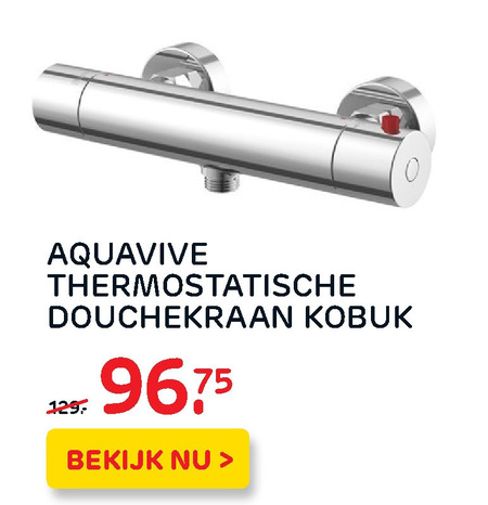 Aquavive   douchekraan, thermostaatkraan folder aanbieding bij  Praxis - details