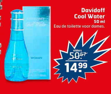 Davidoff   eau de toilette folder aanbieding bij  Trekpleister - details