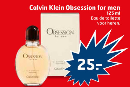 Calvin Klein   eau de toilette folder aanbieding bij  Trekpleister - details