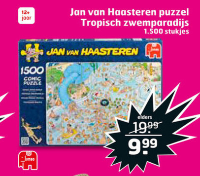 Jumbo   legpuzzel folder aanbieding bij  Trekpleister - details