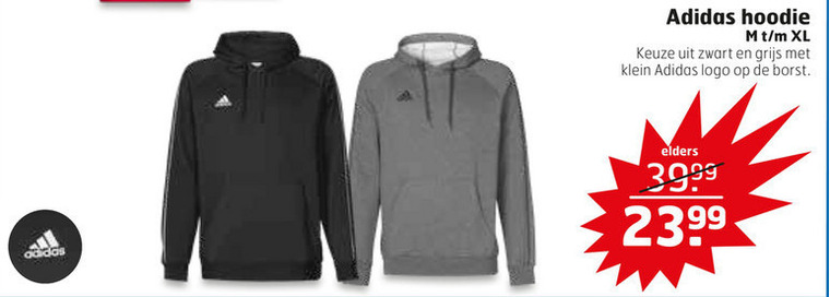 Adidas   heren sweater folder aanbieding bij  Trekpleister - details