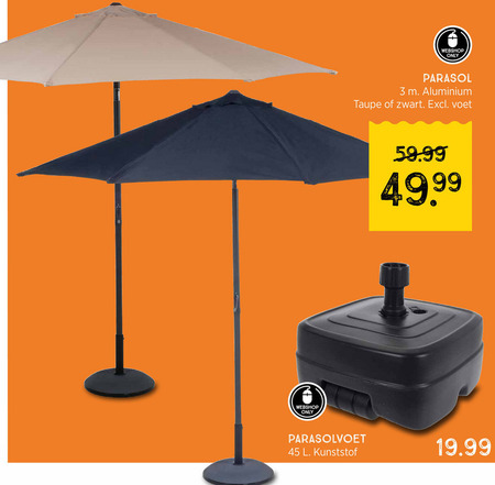 parasol aanbieding bij - details