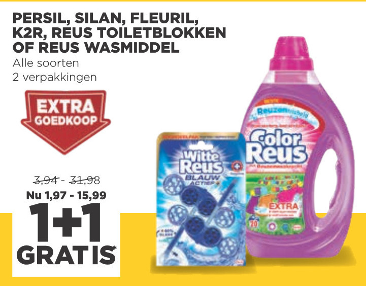 Witte Reus   wasdoekjes, wasverzachter folder aanbieding bij  Jumbo - details