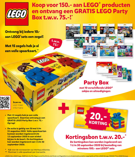 lego, spaaraktie folder aanbieding bij - details