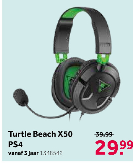 Turtle Beach   gaming headsets folder aanbieding bij  Intertoys - details