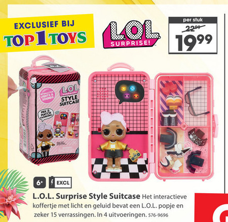 L.O.L. Surprise   poppetjes folder aanbieding bij  Top1Toys - details