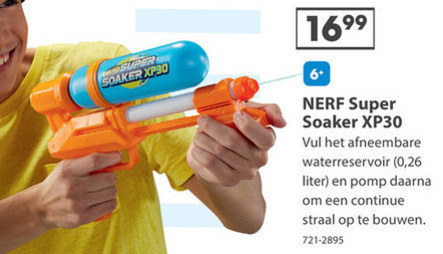 Nerf   waterpistool folder aanbieding bij  Top1Toys - details