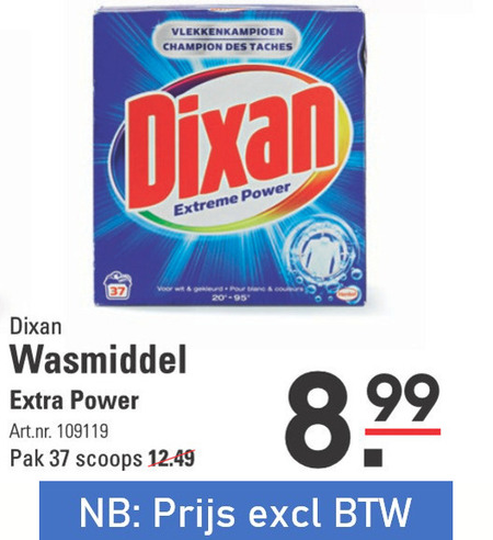 Dixan   wasmiddel folder aanbieding bij  Sligro - details