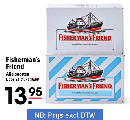 Fishermans Friend   keelpastilles folder aanbieding bij  Sligro - details