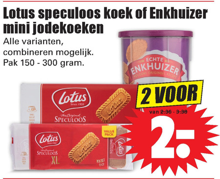 Enkhuizer   koek, speculaas folder aanbieding bij  Dirk - details