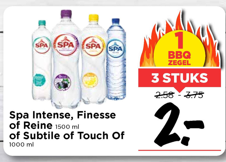 Spa en Fruit   fruitdrank, frisdrank folder aanbieding bij  Vomar - details