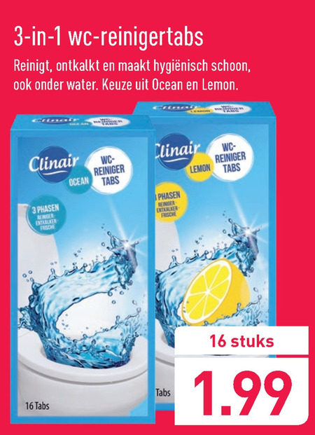 Una   toiletblok folder aanbieding bij  Aldi - details