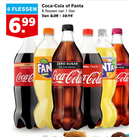 Coca-Cola   cola, frisdrank folder aanbieding bij  Hoogvliet - details