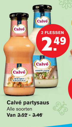 Calve   snacksaus folder aanbieding bij  Hoogvliet - details