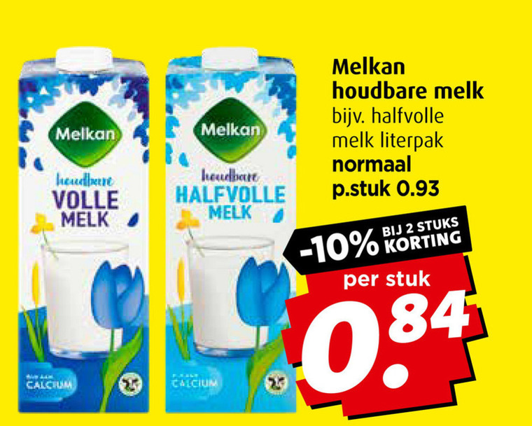 Melkan   melk folder aanbieding bij  Boni - details