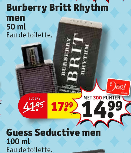 Burberry   eau de toilette folder aanbieding bij  Kruidvat - details