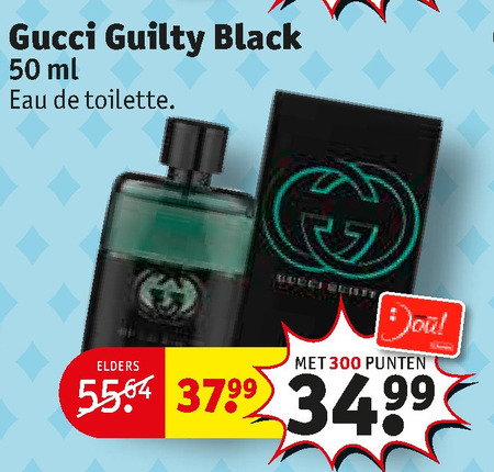 Gucci   eau de toilette folder aanbieding bij  Kruidvat - details