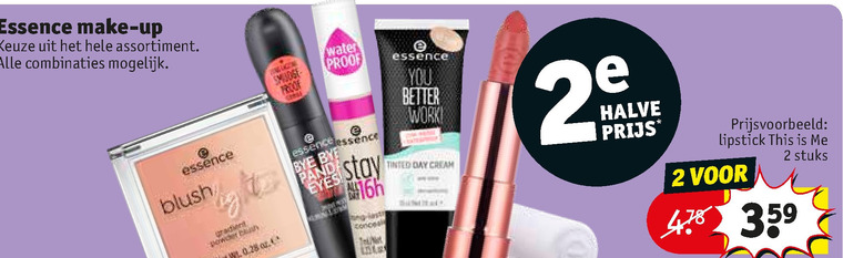 Essence   mascara, cosmetica folder aanbieding bij  Kruidvat - details