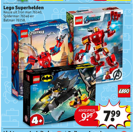 Verlaten Doorweekt Op de een of andere manier lego super heroes folder aanbieding bij Kruidvat - details