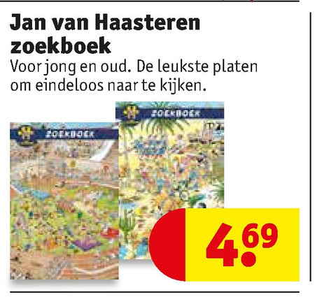 Jan van Haasteren   speelboek folder aanbieding bij  Kruidvat - details