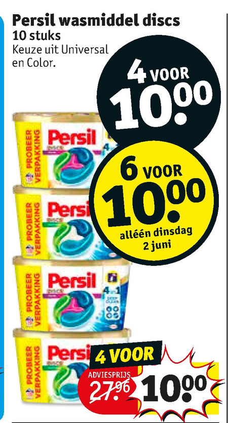 Persil   wasmiddel folder aanbieding bij  Kruidvat - details