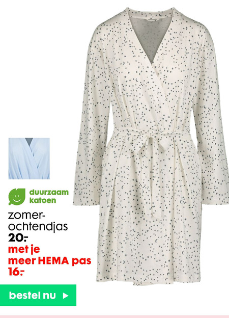 Versterker Interpretatie handtekening Hema huismerk badjas folder aanbieding bij Hema - details