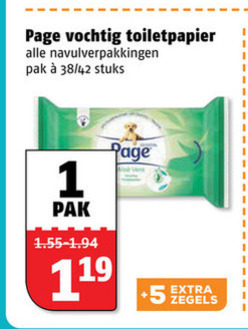 Page   vochtig toiletpapier folder aanbieding bij  Poiesz - details