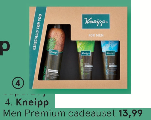 Kneipp   geschenkset folder aanbieding bij  Etos - details