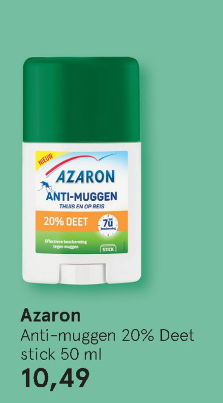 Azaron   insectenbeet folder aanbieding bij  Etos - details