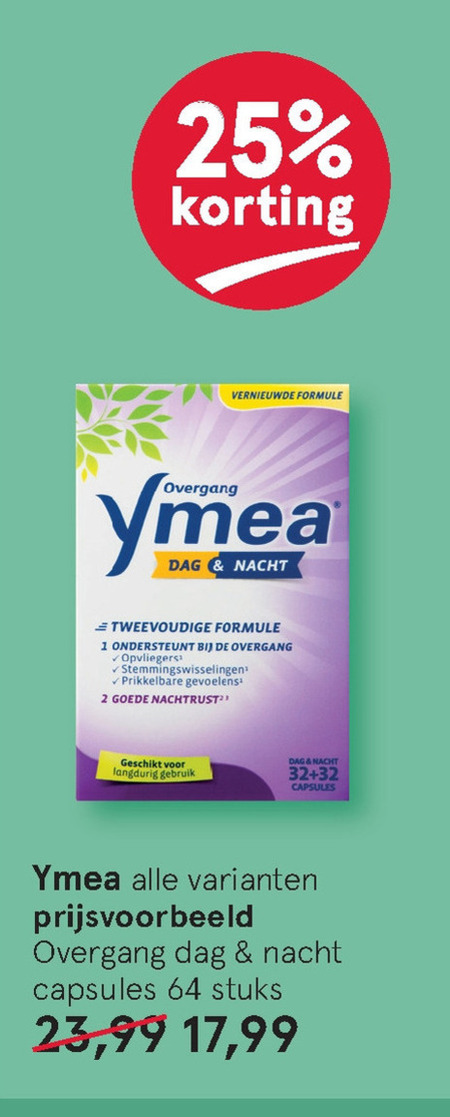 Ymea   voedingssupplement folder aanbieding bij  Etos - details