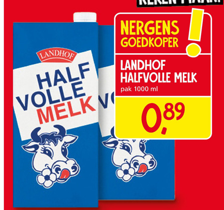 Landhof   melk folder aanbieding bij  Jan Linders - details